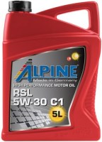 Купить моторное масло Alpine RSL 5W-30 C1 5L: цена от 1434 грн.