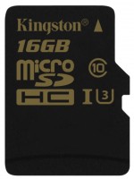 Купити карта пам'яті Kingston Gold microSD UHS-I U3 за ціною від 345 грн.