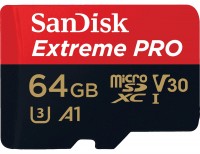 Купити карта пам'яті SanDisk Extreme Pro V30 A1 microSD UHS-I U3 (Extreme Pro V30 A1 microSDHC UHS-I U3 32Gb) за ціною від 440 грн.
