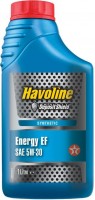 Купить моторное масло Texaco Havoline Energy EF 5W-30 1L  по цене от 493 грн.