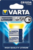Купить аккумулятор / батарейка Varta 2xCR123A: цена от 159 грн.