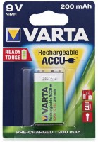 Купить аккумулятор / батарейка Varta Rechargeable Accu 1xKrona 200 mAh: цена от 362 грн.