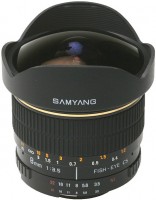 Купити об'єктив Samyang 8mm f/3.5 IF Aspherical MC Fish-eye  за ціною від 9568 грн.