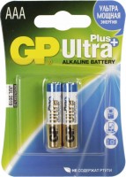 Купить акумулятор / батарейка GP Ultra Plus 2xAAA: цена от 78 грн.