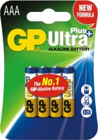 Купить аккумулятор / батарейка GP Ultra Plus 4xAAA: цена от 75 грн.