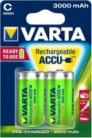 Купить аккумулятор / батарейка Varta Rechargeable Accu 2xC 3000 mAh: цена от 699 грн.