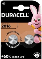 Купить аккумулятор / батарейка Duracell 2xCR2016 DSN: цена от 64 грн.