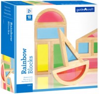 Купить конструктор Guidecraft Rainbow Blocks 10 Piece Set G3015: цена от 1117 грн.