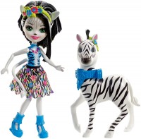Купить лялька Enchantimals Zelena Zebra and Hoofette FKY75: цена от 1020 грн.