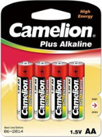 Купить акумулятор / батарейка Camelion Plus 4xAA LR6-BP4: цена от 72 грн.