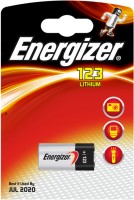 Купить аккумулятор / батарейка Energizer 1xCR123: цена от 145 грн.
