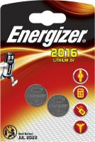 Купить аккумулятор / батарейка Energizer 2xCR2016: цена от 190 грн.