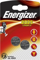 Купить аккумулятор / батарейка Energizer 2xCR2025: цена от 180 грн.