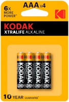 Купить аккумулятор / батарейка Kodak Xtralife 4xAAA: цена от 43 грн.