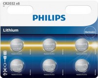 Купить акумулятор / батарейка Philips 6xCR2032: цена от 167 грн.