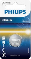 Купить аккумулятор / батарейка Philips 1xCR2016: цена от 39 грн.