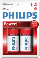 Купить акумулятор / батарейка Philips PoweLife 2xC: цена от 179 грн.
