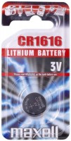 Купить аккумулятор / батарейка Maxell 1xCR1616: цена от 53 грн.