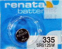 Купити акумулятор / батарейка Renata 1x335  за ціною від 155 грн.