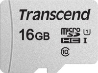Купити карта пам'яті Transcend microSD 300S (microSDHC 300S 16Gb) за ціною від 210 грн.