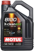 Купить моторное масло Motul 8100 X-Clean EFE 5W-30 5L  по цене от 2247 грн.