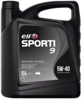 Купить моторне мастило ELF Sporti 9 5W-40 5L: цена от 1180 грн.