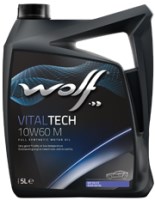 Купить моторное масло WOLF Vitaltech 10W-60 M 5L: цена от 1603 грн.