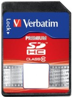 Купити карта пам'яті Verbatim SD Class 10 (SDHC Class 10 32Gb) за ціною від 902 грн.