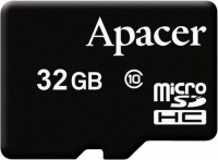 Купити карта пам'яті Apacer microSDHC Class 10 (16Gb) за ціною від 199 грн.