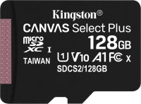 Купити карта пам'яті Kingston microSD Canvas Select Plus (microSDXC Canvas Select Plus 128Gb) за ціною від 356 грн.