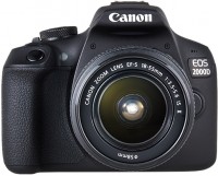 Купить фотоаппарат Canon EOS 2000D kit 18-55 + 75-300: цена от 25626 грн.