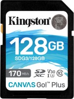 Купити карта пам'яті Kingston SDXC Canvas Go! Plus (128Gb) за ціною від 459 грн.
