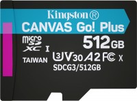 Купити карта пам'яті Kingston microSDXC Canvas Go! Plus (512Gb) за ціною від 1785 грн.