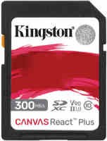 Купити карта пам'яті Kingston SD Canvas React Plus (SDXC Canvas React Plus 128Gb) за ціною від 3692 грн.