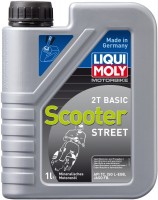 Купить моторное масло Liqui Moly Motorbike 2T Basic Scooter Street L-EGB 1L  по цене от 540 грн.