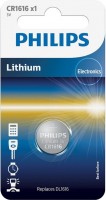 Купить аккумулятор / батарейка Philips 1xCR1616: цена от 48 грн.