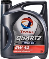 Купить моторное масло Total Quartz INEO C3 5W-40 5L  по цене от 1535 грн.