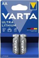 Купить акумулятор / батарейка Varta Ultra Lithium 2xAA: цена от 293 грн.