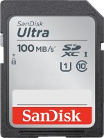 Купити карта пам'яті SanDisk Ultra SDXC UHS-I 100MB/s Class 10 (128Gb) за ціною від 561 грн.