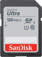 Купити карта пам'яті SanDisk Ultra SDXC UHS-I 120MB/s Class 10 (256Gb) за ціною від 1251 грн.