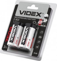 Купить аккумулятор / батарейка Videx 2xD 7500 mAh: цена от 499 грн.