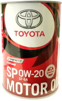 Купить моторное масло Toyota Motor Oil 0W-20 SP/GF-6A Synthetic 1L: цена от 433 грн.