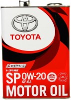 Купить моторне мастило Toyota Motor Oil 0W-20 SP/GF-6A Synthetic 4L: цена от 1448 грн.