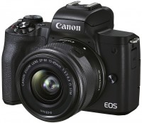 Купити фотоапарат Canon EOS M50 Mark II kit 15-45 + 55-200  за ціною від 34054 грн.