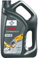 Купить моторное масло Fuchs Titan Supersyn D1 0W-20 5L: цена от 1744 грн.