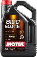 Купить моторное масло Motul 8100 Eco-Lite 5W-20 5L: цена от 2174 грн.