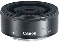 Купить объектив Canon 22mm f/2 EF-M STM  по цене от 8200 грн.