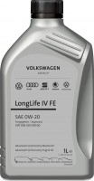 Купить моторное масло VAG Longlife IV FE 0W-20 1L: цена от 477 грн.