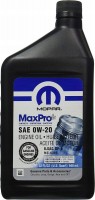 Купить моторное масло Mopar MaxPro+ 0W-20 1L  по цене от 456 грн.