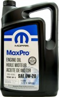 Купить моторне мастило Mopar MaxPro+ 0W-20 5L: цена от 2227 грн.